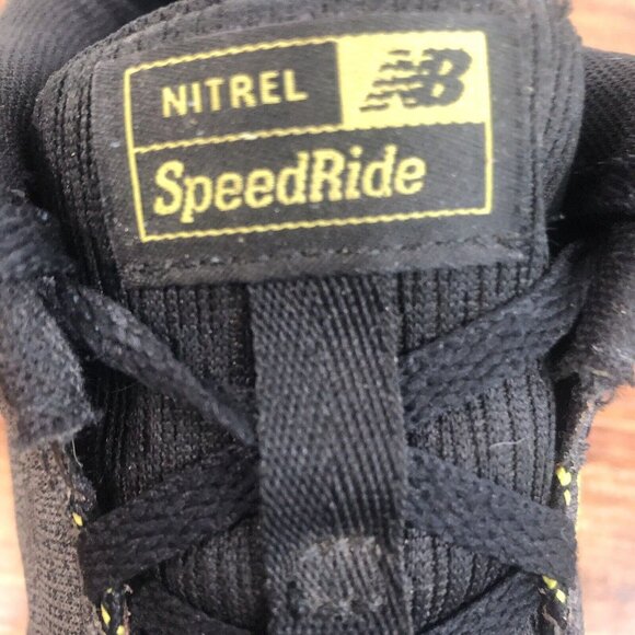 New Balance Nitrel Shoes Mens SZ 12 Yellow Black Speedride Athletic Toe‎ Protect - Picture 11 of 11